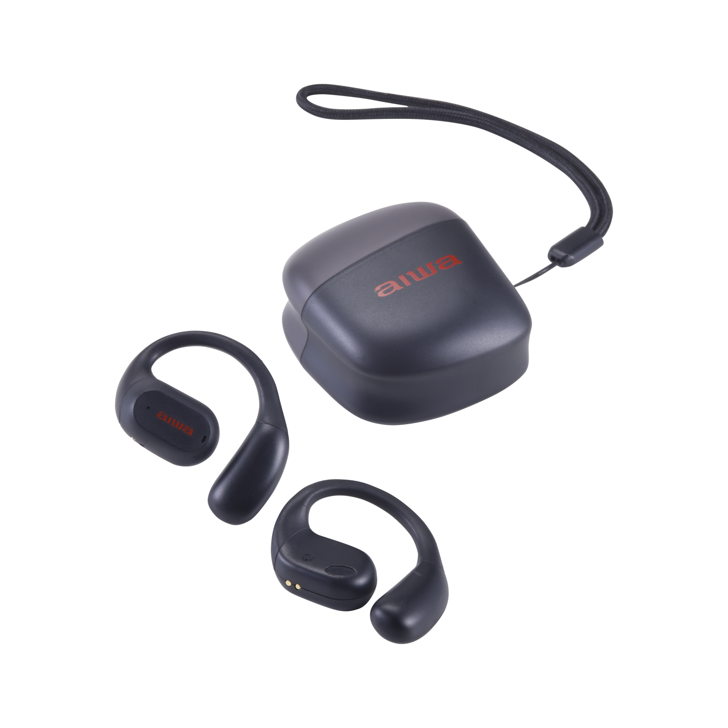 Aiwa OWS Earbuds with Display Charging Case - Gallery 17