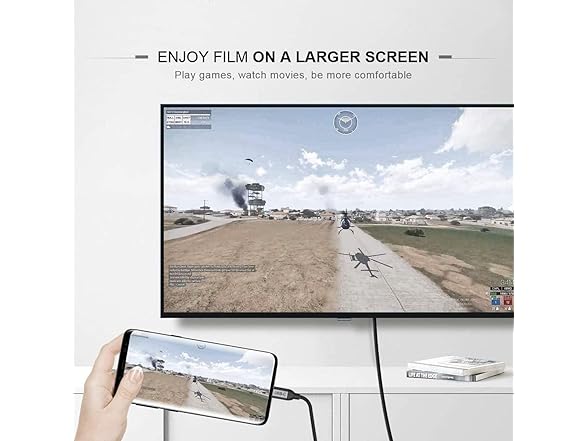 QGeeM USB C to HDMI Adapter - Gray
