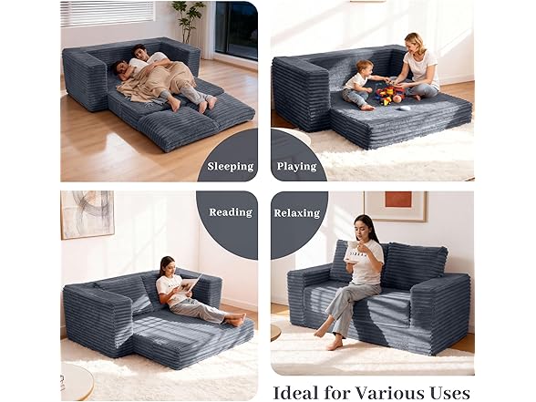 Kasunpul 62" Convertible Sofa Bed