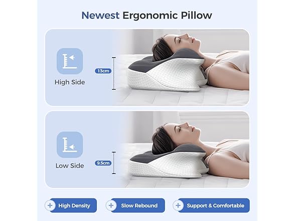 Jpoht cervical neck pillow