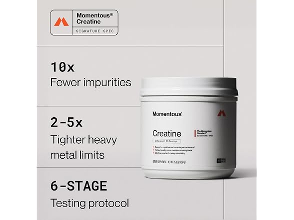 Momentous | Creatine Monohydrate 5g