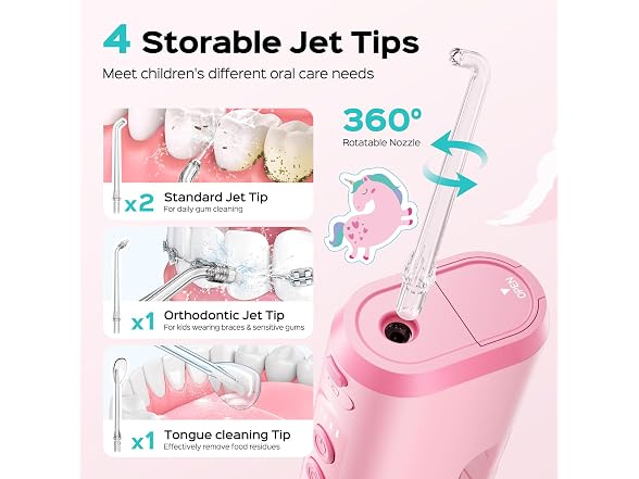 COSLUS NS604029 kids water flosser