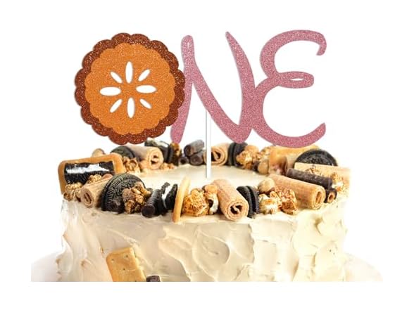 Fall Pumpkin Pie Cake Topper