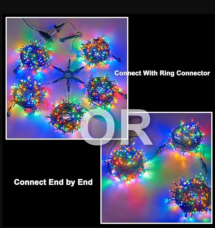 Hakol 750 LED 245FT Star String Lights - Gallery 6