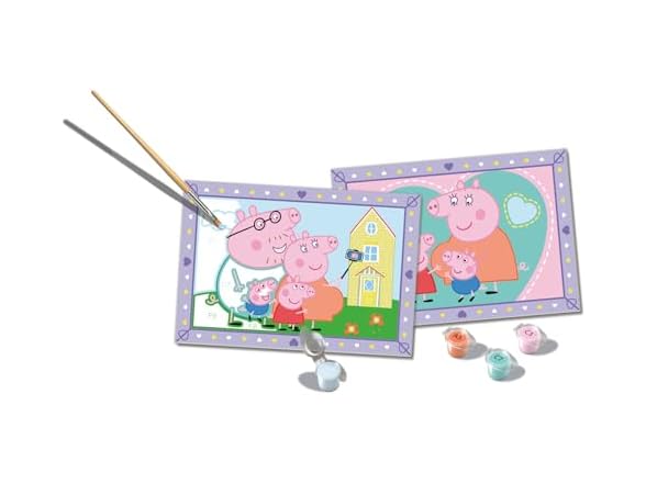 Peppa Pig Paint by Numbers Kit for Children