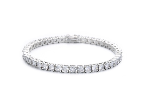 Simulated Diamond Tennis Bracelet