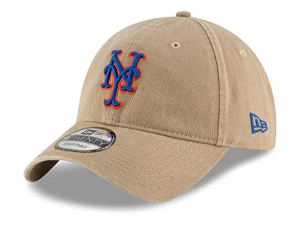 Mets Khaki 9TWENTY Adjustable Hat