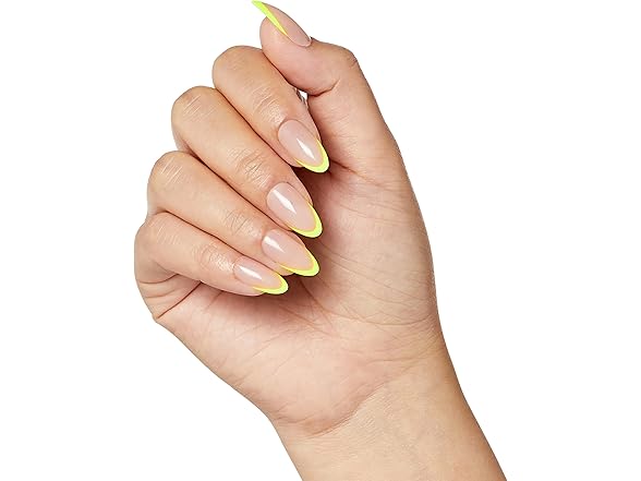 KISS Salon Acrylic 'Hype', Light Neon Yellow