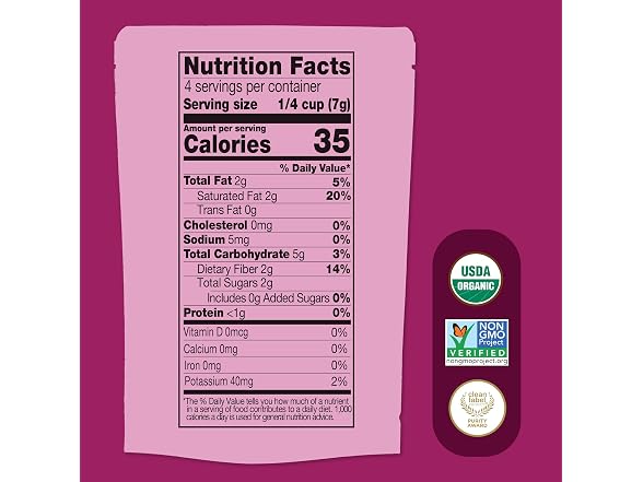 8PK Once Upon A Farm Organic Coconut Melts