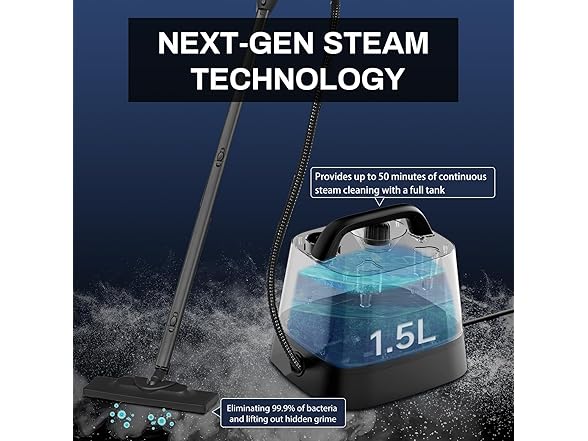 WIRQO Multipurpose Steamer Mop