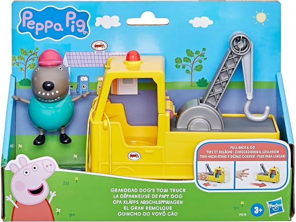 Peppa Pig Granddad Dog's Tow Truck Set