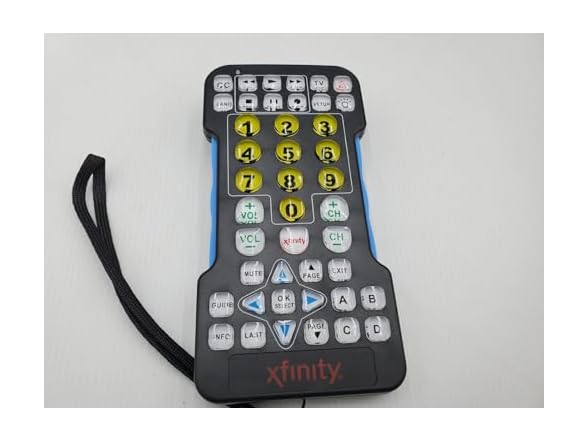 Comcast RT-U27B Big Button Remote