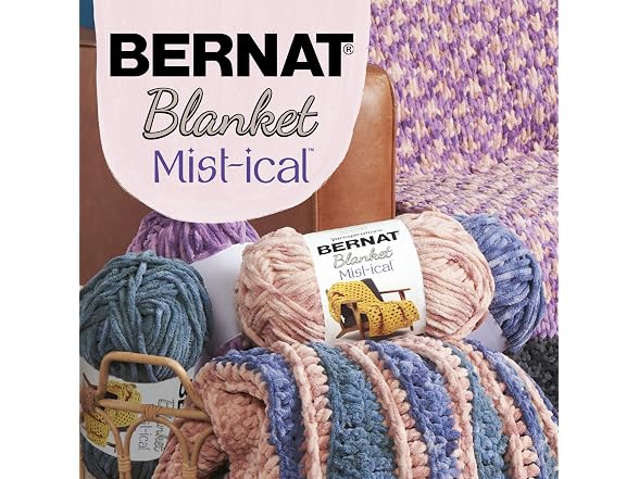 Bernat Blanket Mist-ical Crochet Soft
