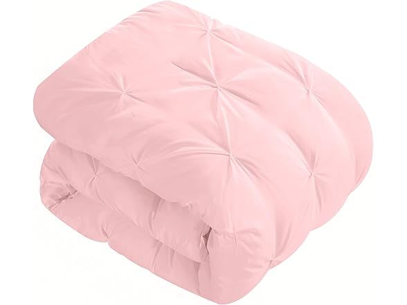 EVOLIVE Pinch Pleat Comforter Set