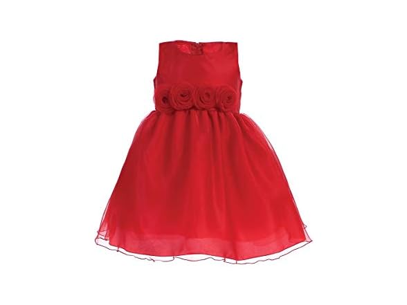Pink Princess Girls (6) Christmas Dresses