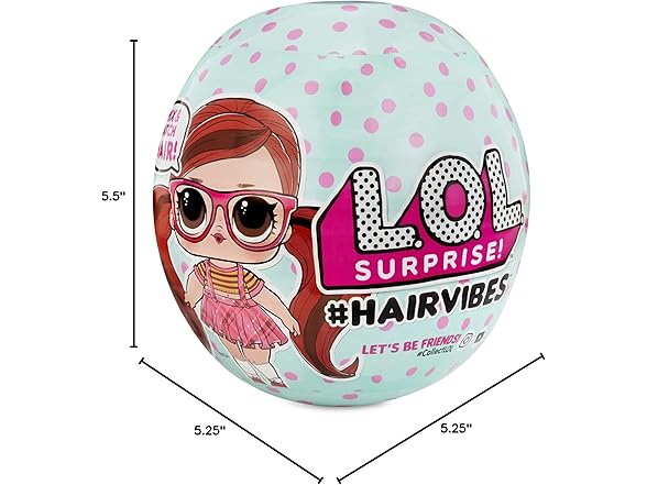 L.O.L. Surprise! Surprise! Hairvibes Dolls