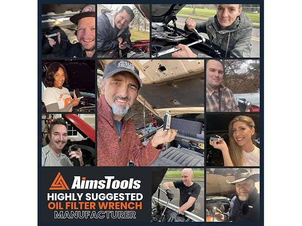 AIMSTOOLS Oil Filter Wrench for 5-5/32