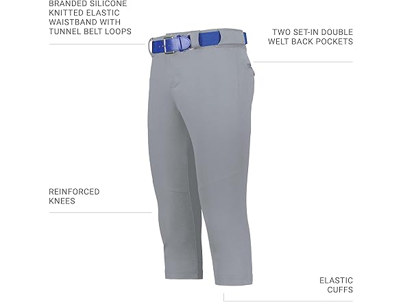 Russell Softball Knicker (XL) Gray