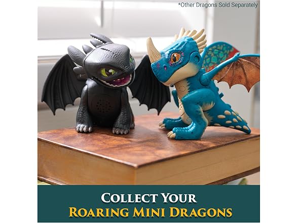 DreamWorks Dragons Roaring Minis Gronckle Interactive Dragon Toy