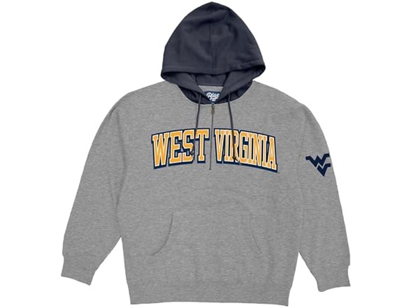 Blue 84 NCAA Half Zip Hooded Sweatshirt