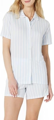 Pale Blue Bold Stripe