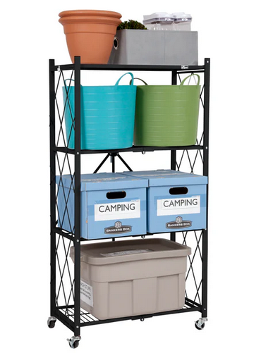 Origami 4-Tier Folding Shelf -Choose Color - Gallery 8