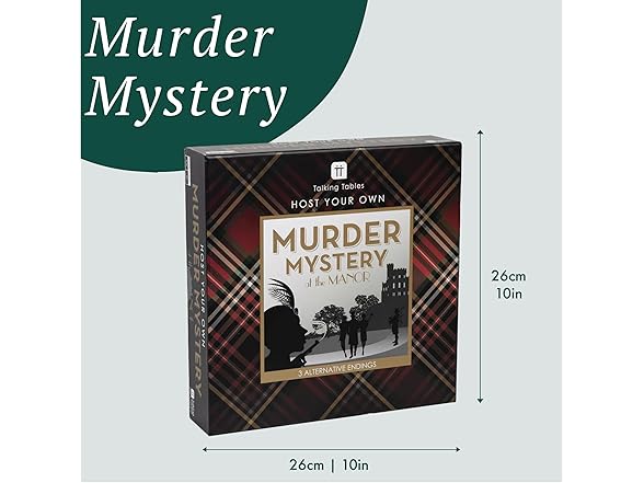 Talking Tables Reusable Murder Mystery Game