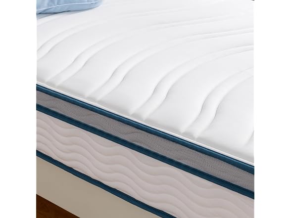 ZINUS 8 Inch Spring Sensation Hybrid Bedroom,
