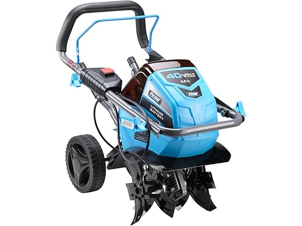 Pulsar 40V Brushless 10 in. Cultivator with 4.0 Ah Battery and Charger