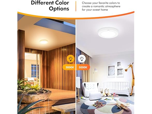 Brightever B0BL3LJ329 7.5 Inch Motion Ceiling Light 