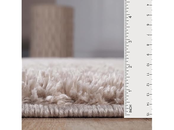 Superior Indoor Large Shag Area Rug Berlin Collection