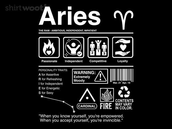 Aries Label