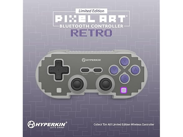 Hyperkin Retro Pixel Art Wireless Gaming Controller