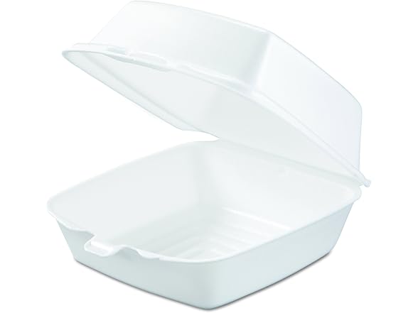 Dart 6 in Lg Sandwich Foam Container