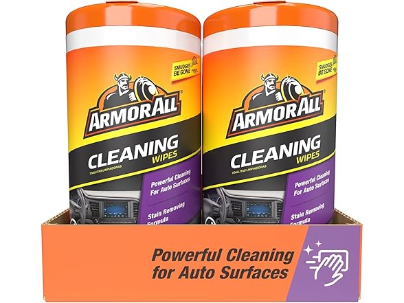 Armor All Car Cleaning Wipes 50 Count