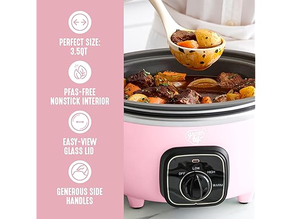 GreenLife 3.5QT Slow Cooker