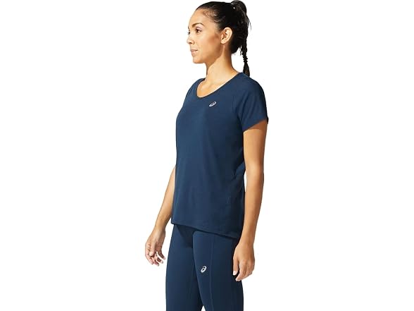 Asics Women (L) V-neck Short Sleeve Top