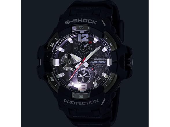 Casio G-Shock Master of G Air Gravitymaster Black Resin Strap Watch - GRB300-1A