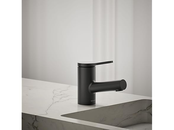 KOHLER K-33590-4N-BL Elate® Short Single-Handle Bathroom Sink