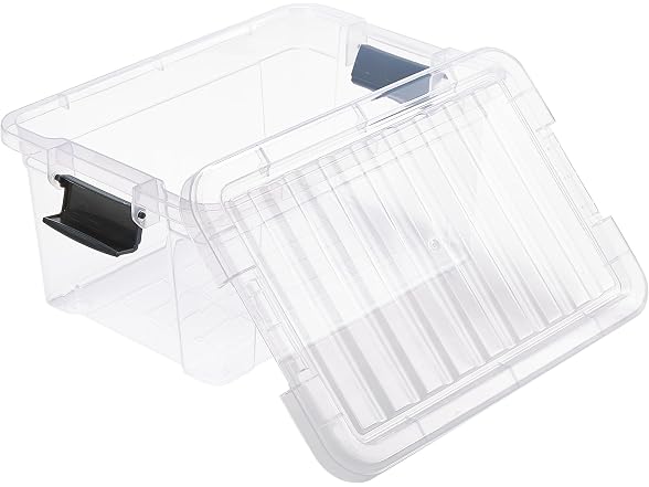 Simplify 3 Piece 3.2LT Clear Storage Container Set