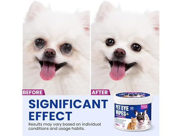 BuddyCheer Pet Eye Cleaning Wipes