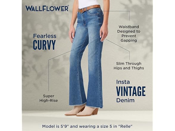 WallFlower Women (0) Fearless High-Rise Jeans