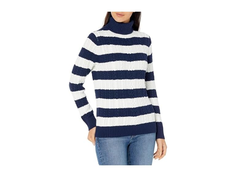 Navy/White Stripe