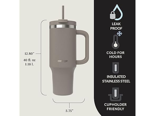 Contigo Streeterville 40oz Tumbler Inkycap