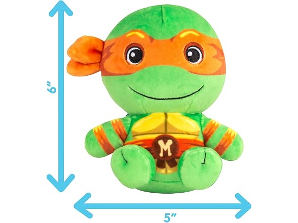 Club Mocchi-Mocchi- Teenage Mutant Ninja Turtles Plush