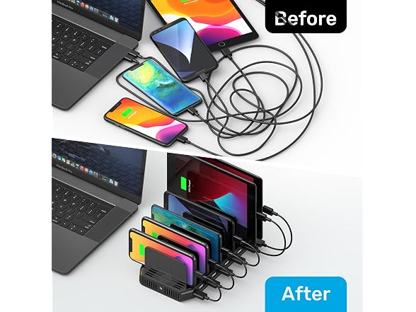 Unitek 10-Port USB Charging Station