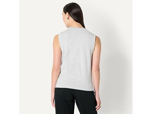 Women's Relaxed-Fit Cotton Muscle Tee