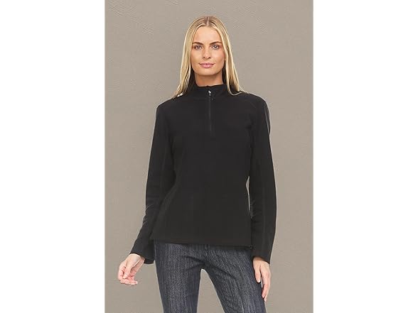 Swiss Alps Zip Fleece (XL) Black
