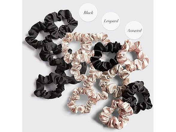 Kusport Kusport Women's Satin Scrunchies