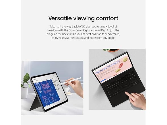 Samsung Galaxy Tab S10 FE+ Book Cover